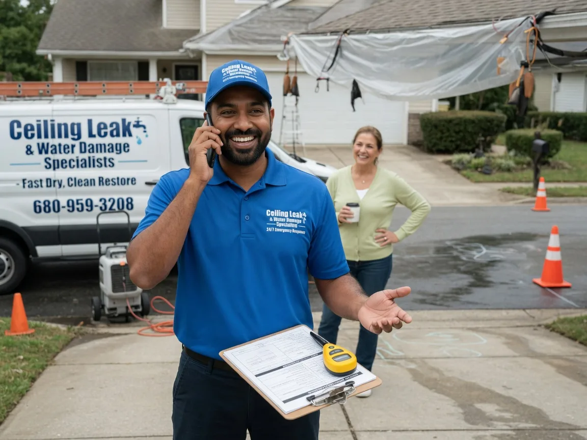 Ceiling Leak Cleanup South Londonderry, VT FAQs